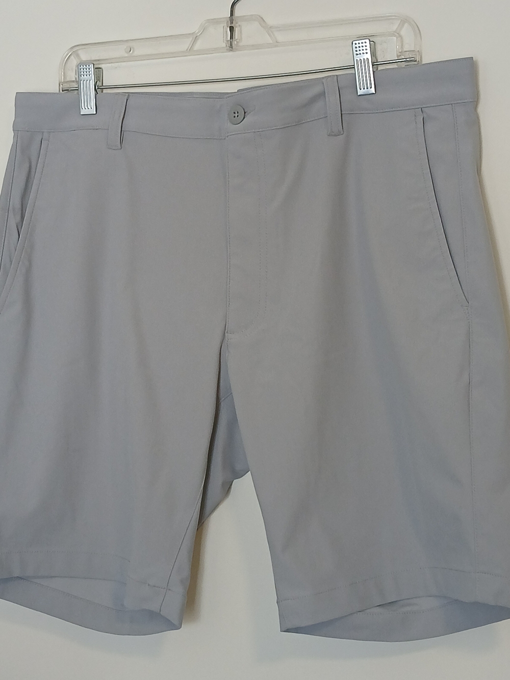 FootJoy Light Gray Athletic Golf Shorts 34